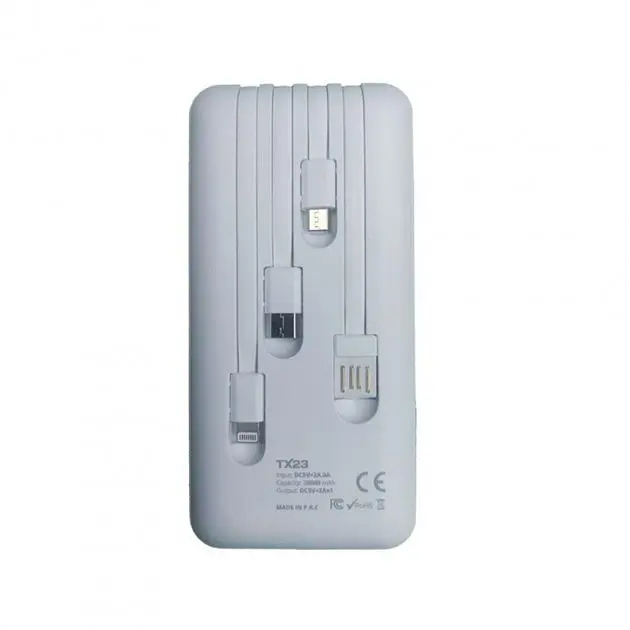 Портативний зарядний пристрій (Powerway) Power Bank 20000 mAh TX23 - фото 2