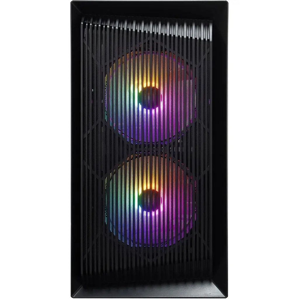 Корпус 1stPlayer BS-2-BK-3F1 Black [134425] - фото 2