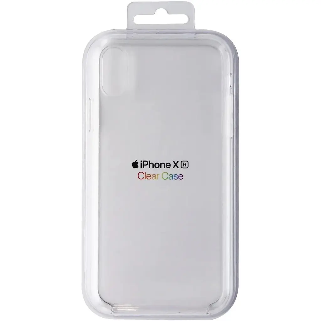 Оригинальный противоударный чехол Apple Clear Case Hardshell для iPhone XR (6.1") прозрачный (MRW62ZM/A) - фото 2