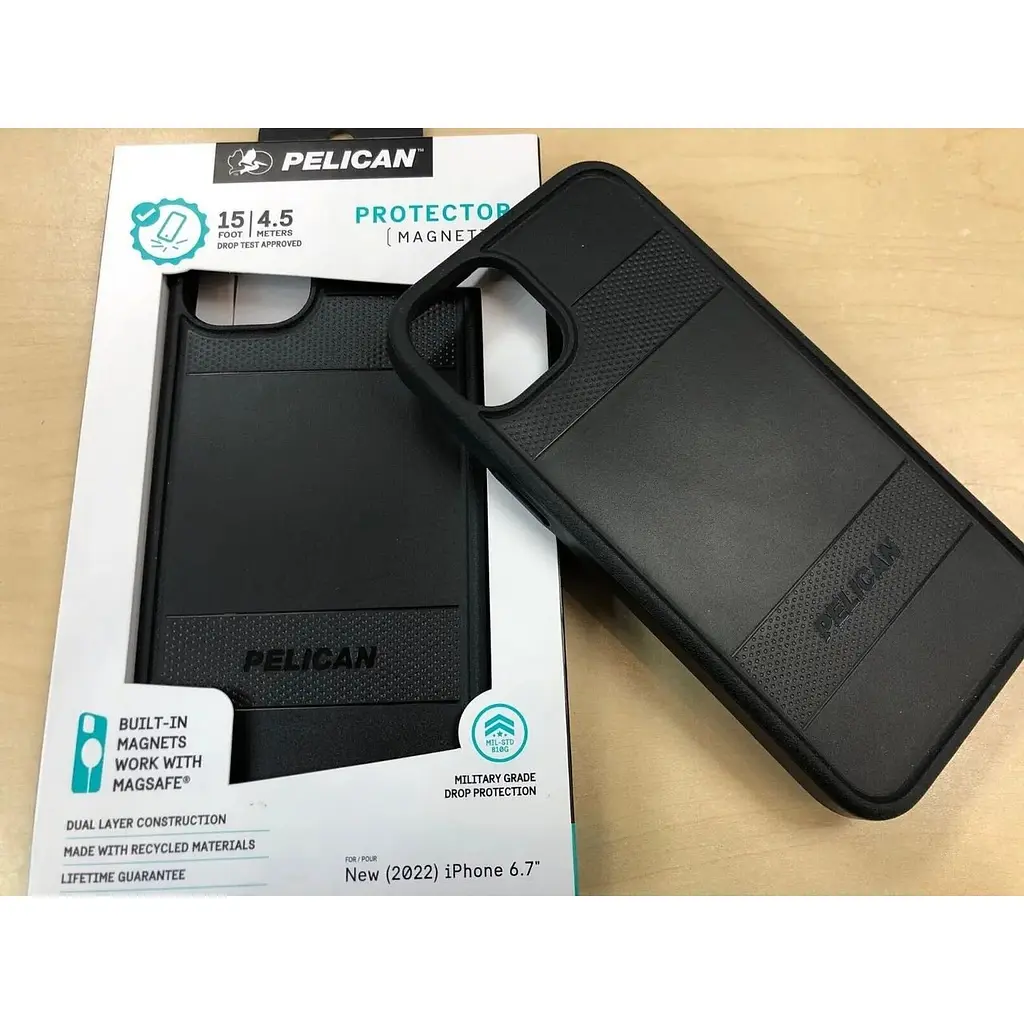 Чохол Pelican Protector MagSafe для iPhone 14 Plus / iPhone 15 Plus Black аналог OtterBox Symmetry - фото 9