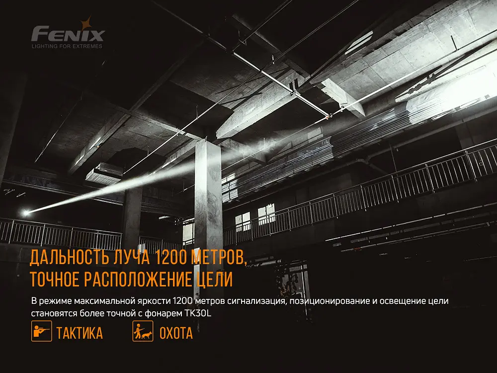 Фонарь Fenix ​​(TK30) Laser ручной лазерный - фото 8