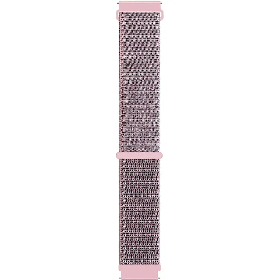 Ремешок DK CDK для Xiaomi Watch S1 Pro 22mm Nylon Sport Loop (012416) (pink sand) - фото 2
