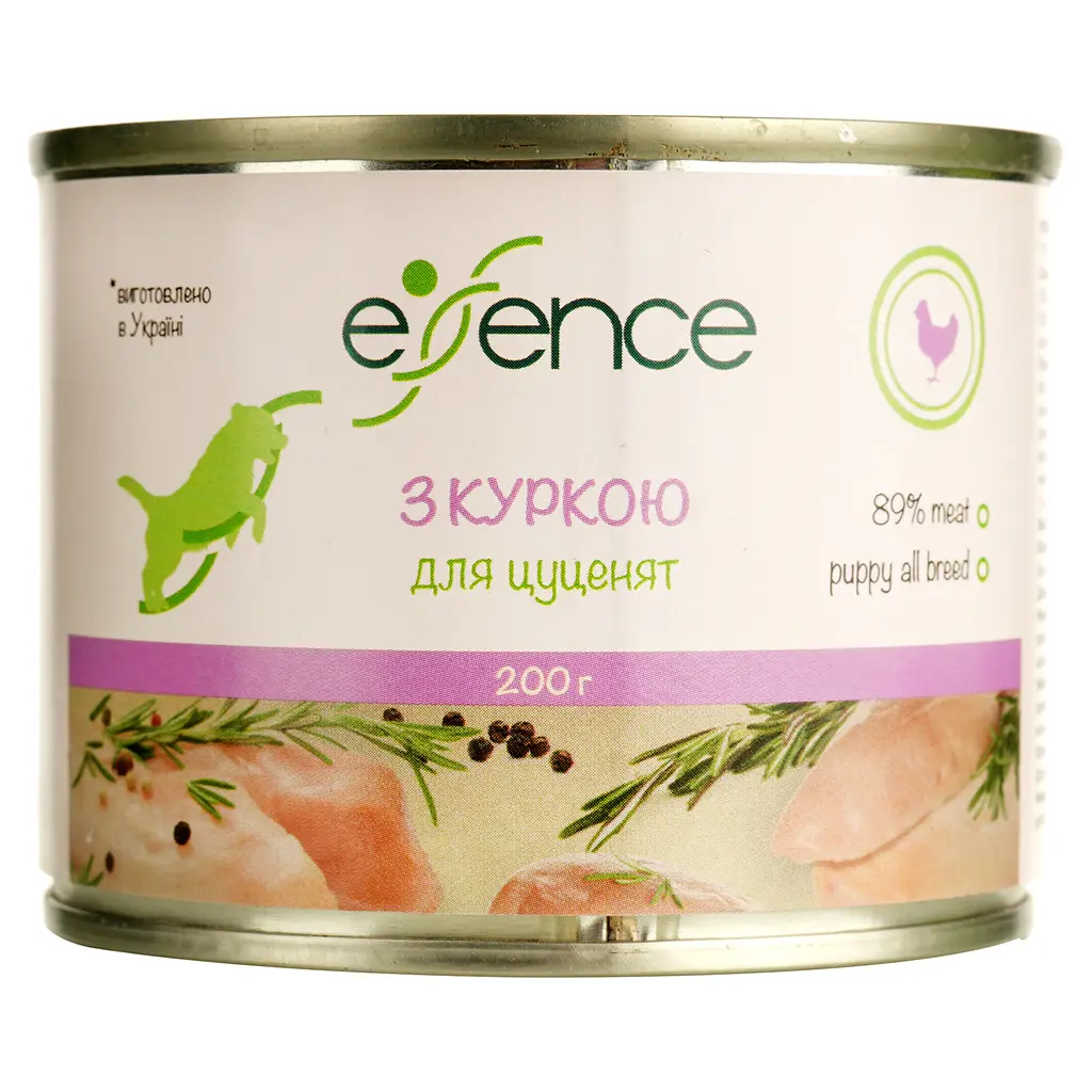 Влажный корм для щенков Essence с курицей 200 г (20369) - фото 2