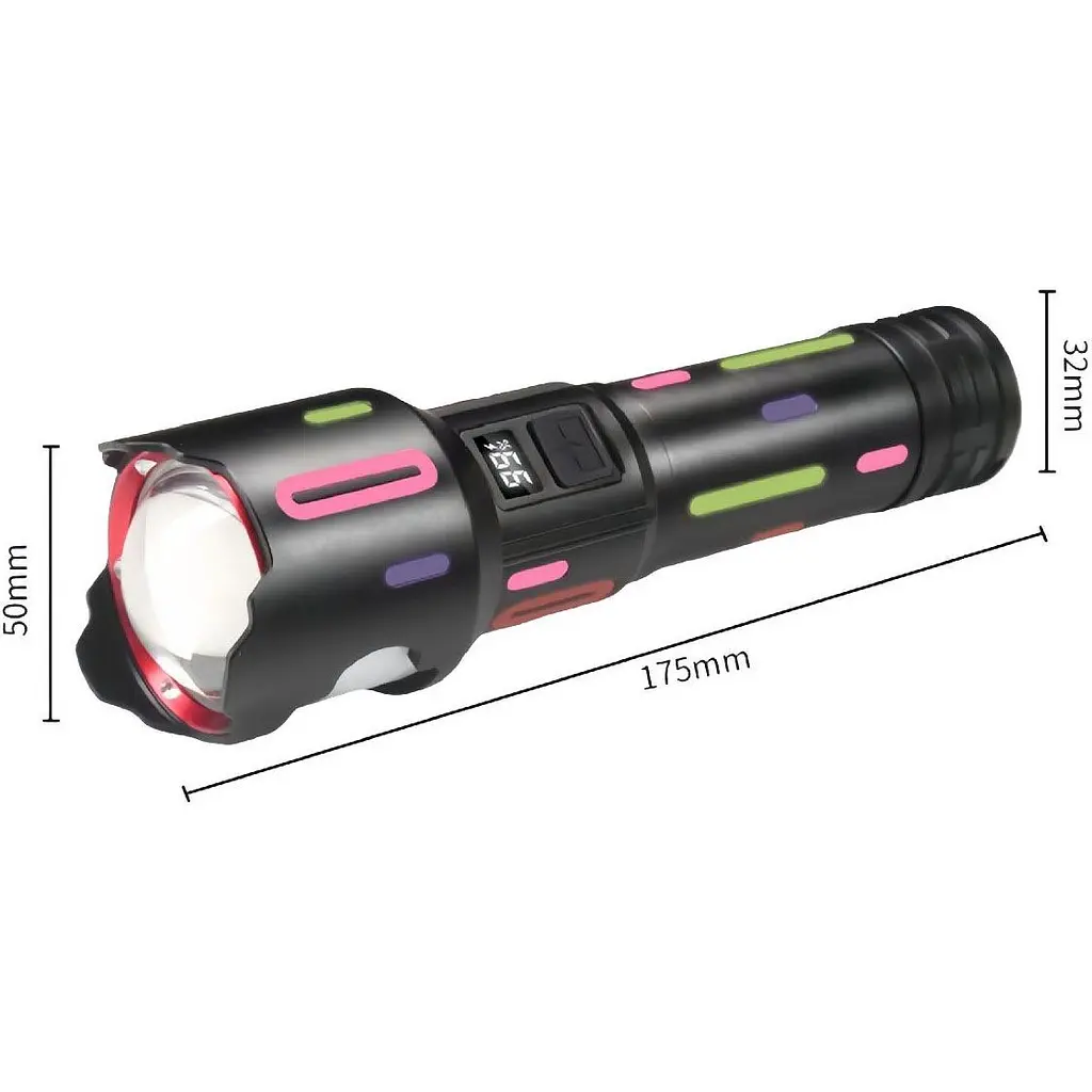 Ліхтарик DK Flashlight L-2405-TG Black [154287] - фото 3