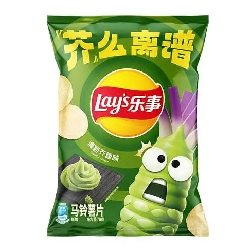 Чіпси Lay's Wasabi Flavour китайські 70 г