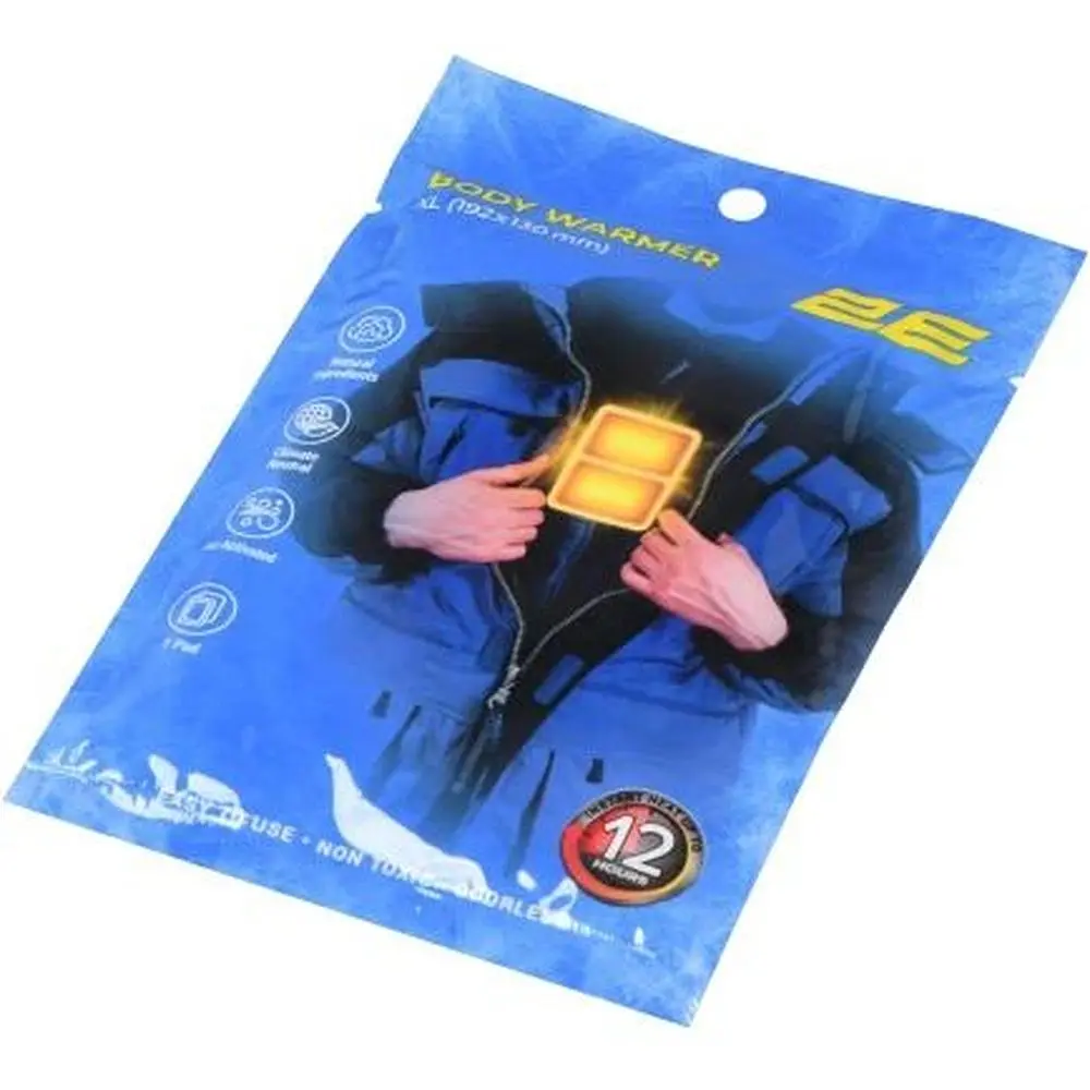 Грілка для тіла 2E хімічна XL 192x130 мм клейка до 12 годин - фото 3