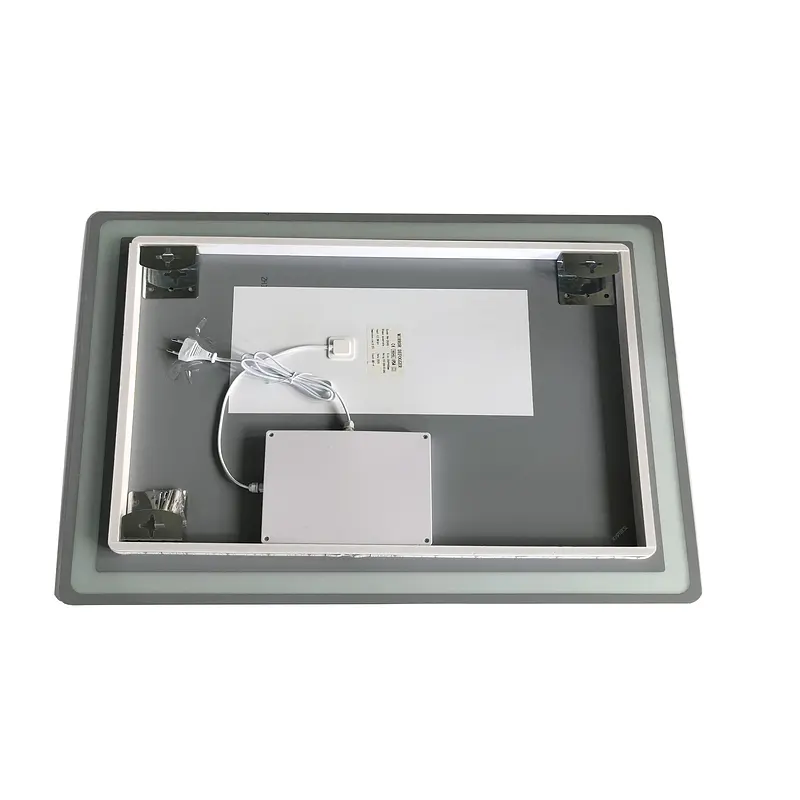 Дзеркало Zerix Mirra MR05-90x70-Reverse з LED Touch, Anti-fog, димером, регулятором яскравості ZX6059 - фото 6