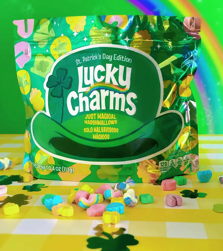 Зефірки General Mills Lucky Charms Just Marshmallows 113г - фото 2