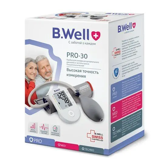 Тонометр напівавтомат B.Well PRO-30 - фото 4