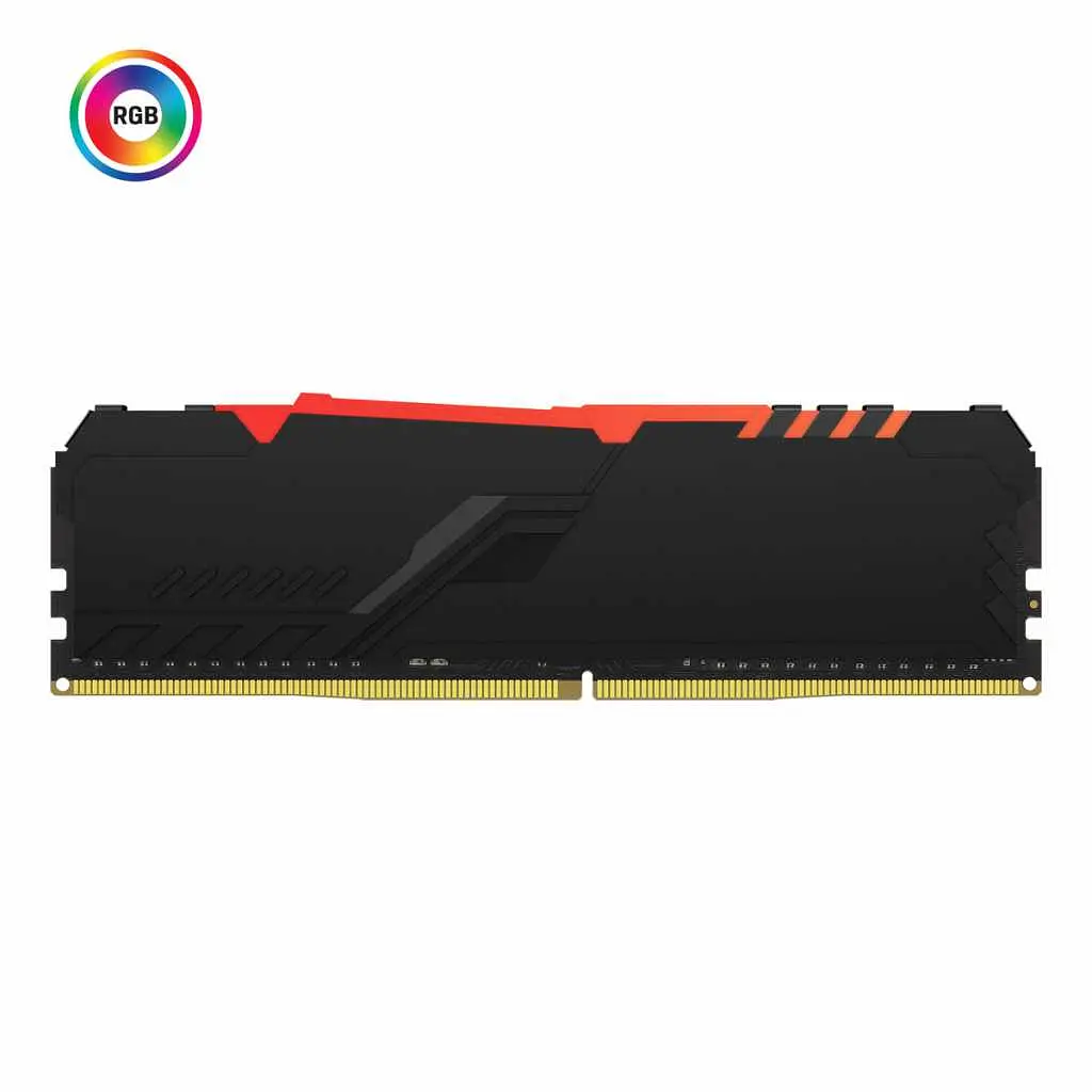 Модуль пам'яті Kingston Fury DDR4 16Gb (2x8) Beast 3200 MHz RGB (KF432C16BBAK2/16) Б/в - фото 3