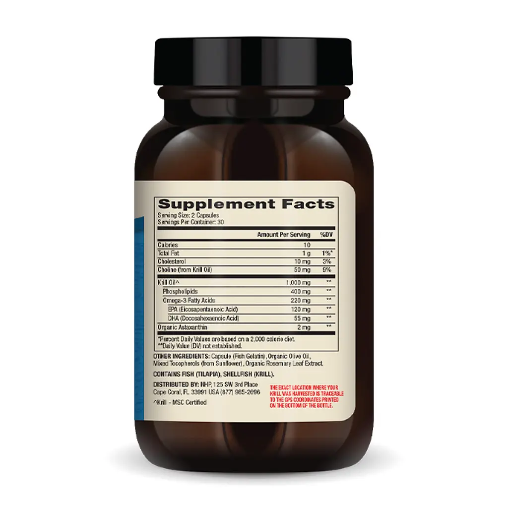 Олія криля Dr. Mercola Krill Oil 60 caps - фото 2