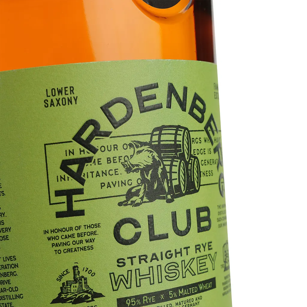 Виски Hardenberg Club Straight Rye 42.5% 0.7 л - фото 5