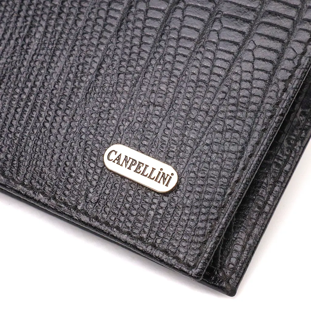 Чоловічий шкіряний гаманець Canpellini 12.5х9.5х2 см acs0025639 - фото 3