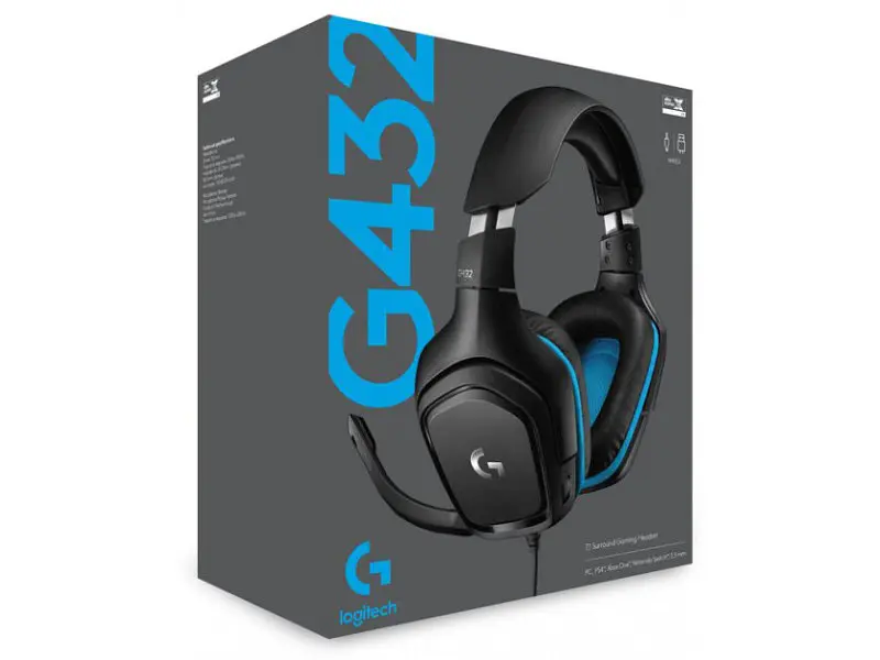 Гарнітура Logitech G432 Black (981-000770) - фото 2