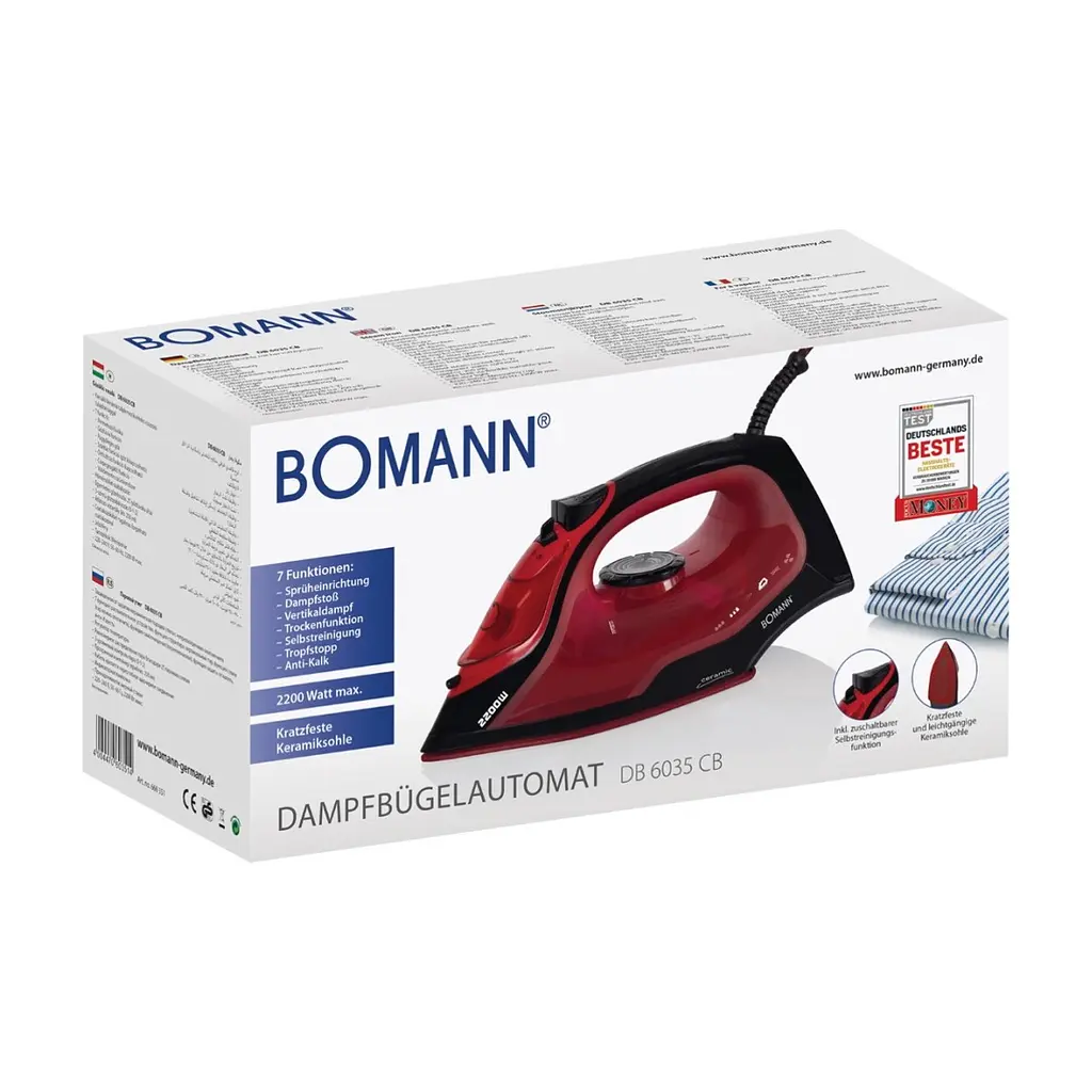 Праска Bomann DB 6035 CB (DB6035CB) - фото 4