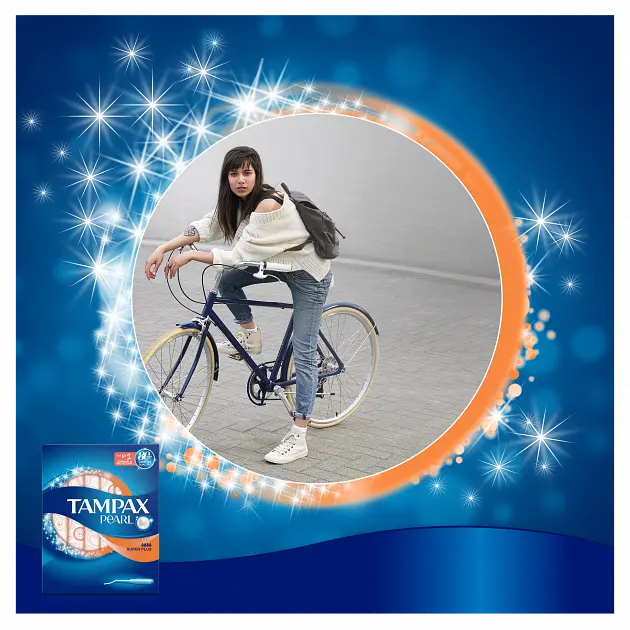Тампоны Tampax Pearl Compak Super Plus, с апликатором, 16 шт. - фото 7