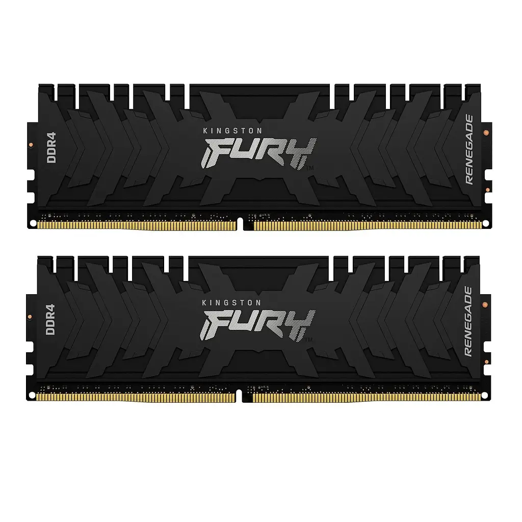 Модуль пам'яті Kingston Fury DDR4 16Gb (2x8) Renegade Black 5133 Mhz (KF451C20RBK2/16) Б/в