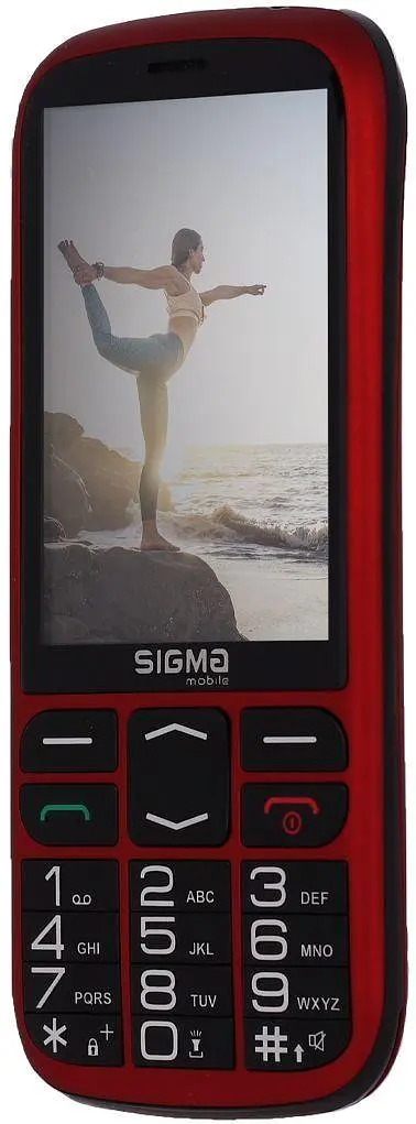 Телефон Sigma Comfort 50 CF211 OPTIMA Type-C Red UA UCRF - фото 4