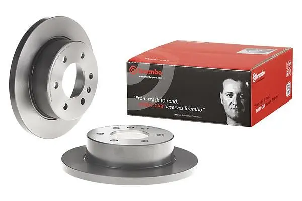 Диск гальмівний невентильований Mercedes Sprinter 18-25р Brembo (08.D045.11) - фото 2