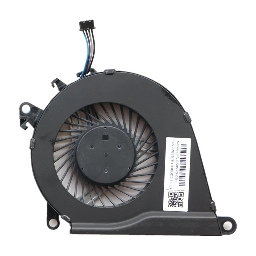 Вентилятор ноутбука HP Pavilion 15-bc/Omen 15-ax (DFS150205AM0T) 5V,0.5A,4pin (A48800) - фото 2