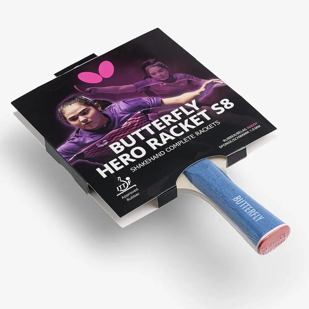 Ракетка для настільного тенісу Butterfly HERO Racket S8 Adriana Díaz (6251780002) - фото 6