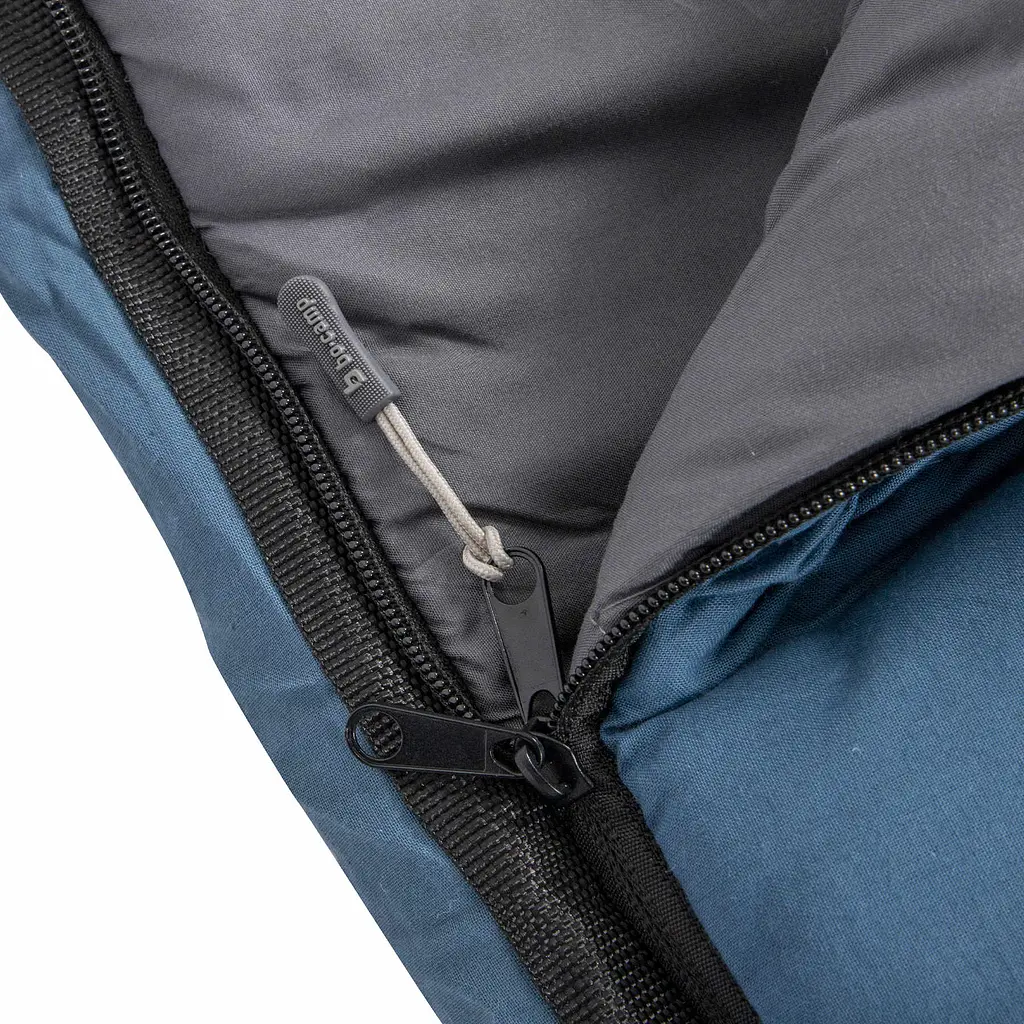 Спальный мешок Bo-Camp Vendeen Cool/Warm Silver -2° Blue/Grey (3605880), Темно-синий - фото 7
