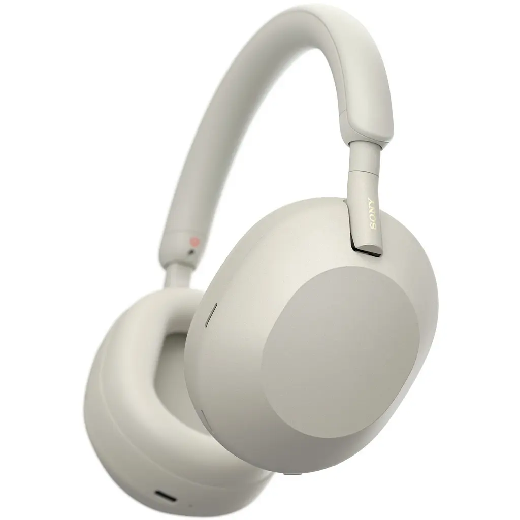 Навушники бездротові Sony WH-1000XM5 повнорозмірні (WH1000XM5S.CE7) сріблясті - фото 4