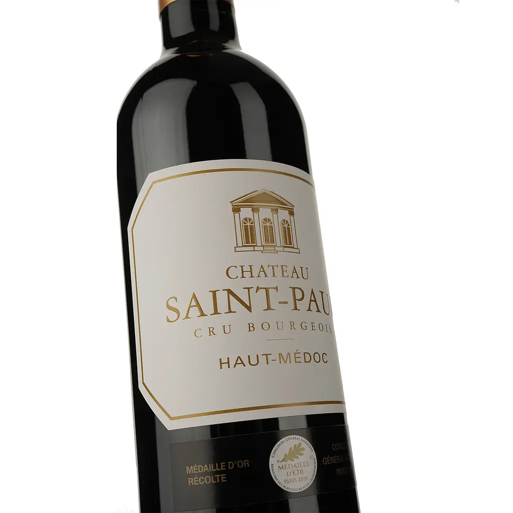 Вино Chateau Saint-Paul Haut-Medoc 2017 красное сухое 0.75 л - фото 3