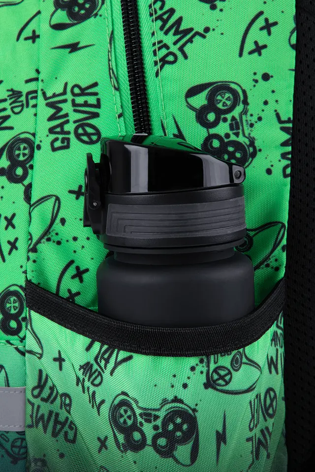 Рюкзак CoolPack Jerry Game Over 19 л 39х28х19 см зелений (F029969) - фото 3
