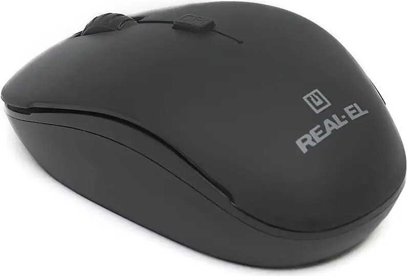 Миша REAL-EL RM-301 Wireless black - фото 3