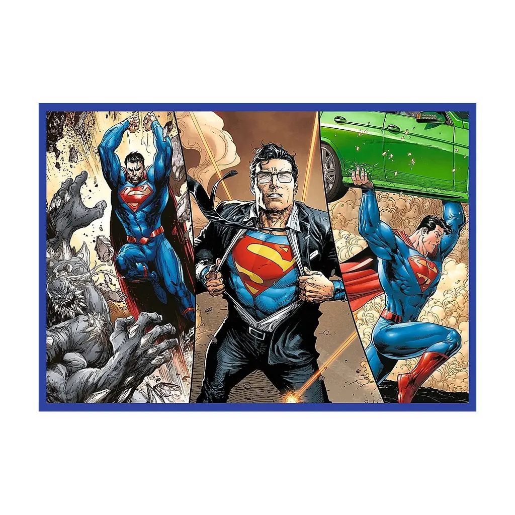 Пазл Trefl Superman Сміливість Супермена 4х250 елементів (5900511133400) - фото 3