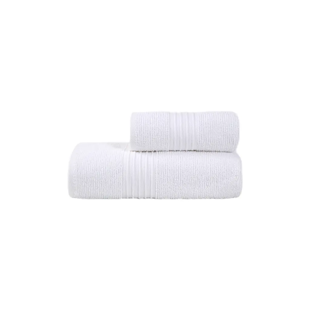 Рушник махровий Lotus Home - Ammi white білий 70x140 - фото 6