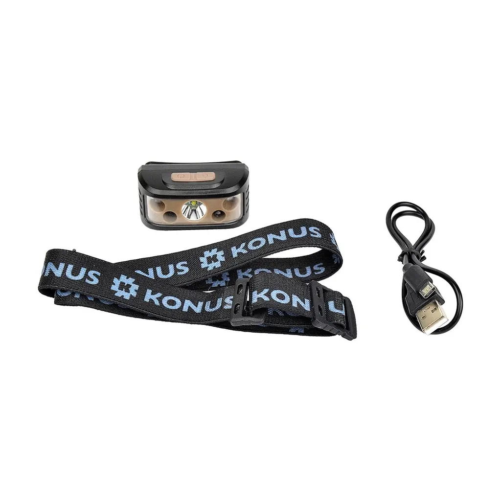 Ліхтар Konus Konusflash-7 (236 Lm) Sensor USB Rechargeable (3924) - фото 3