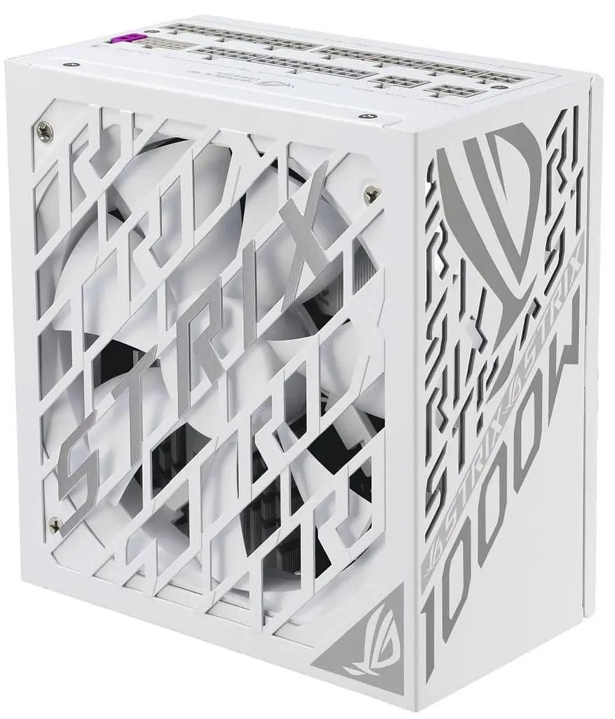 Блок живлення ASUS ROG Strix 1000W ATX 3.1 80+ Platinum White Edition (90YE00W4-B0NA00) - фото 10