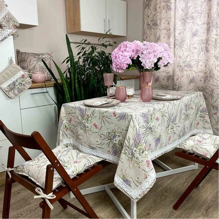 Чохол для приборів Прованс Grosso з мереживом бузковий (17559) - фото 4