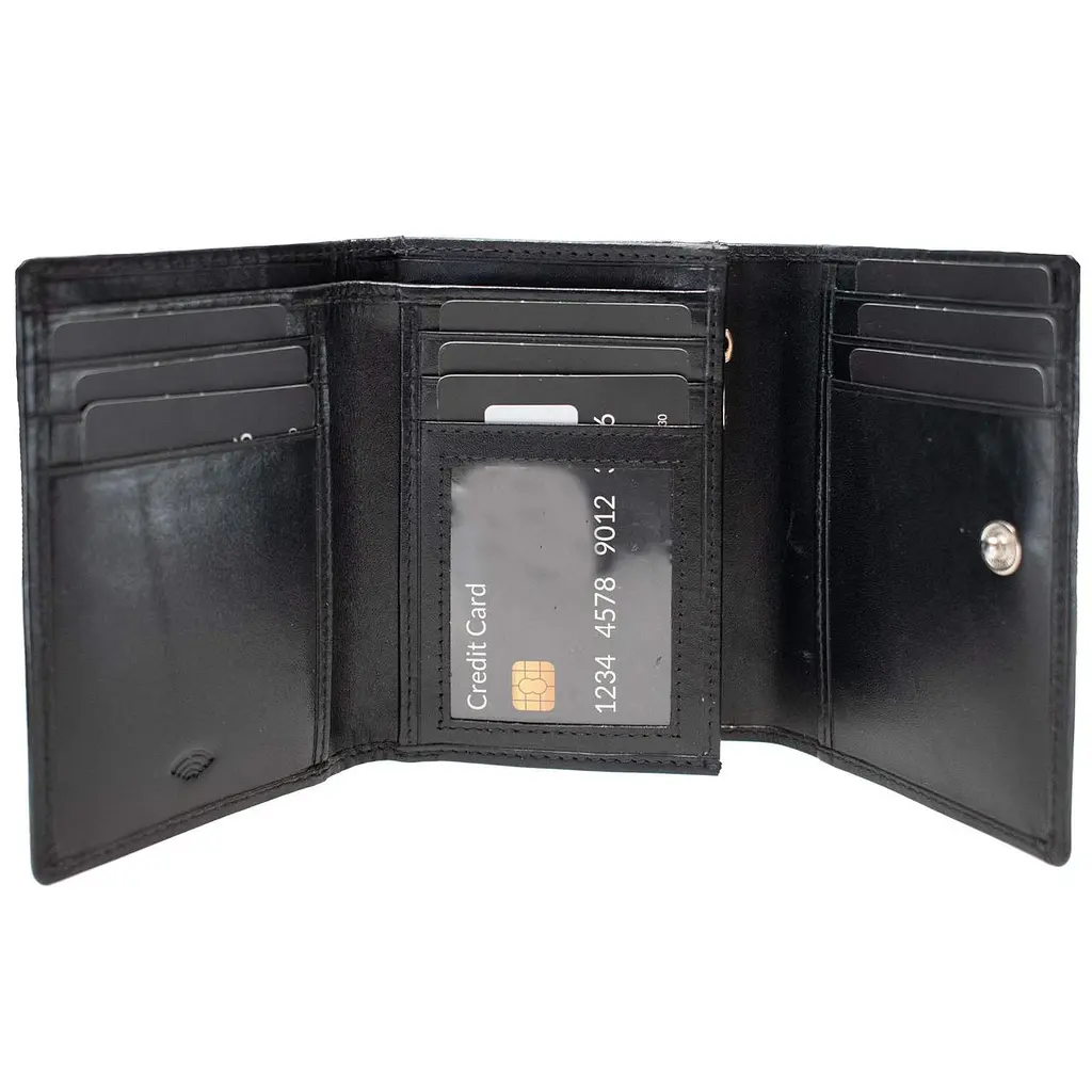 Кошелек женский кожаный Semi Line RFID Black (P8263-0) - фото 2