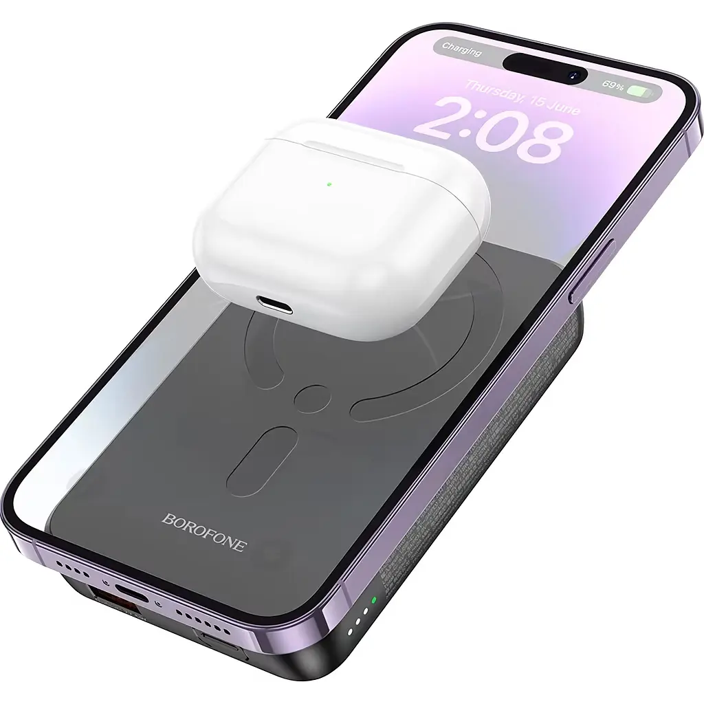 Зовнішній акумулятор Borofone BJ47 Quick 10000mAh 20W Black [120615] - фото 5