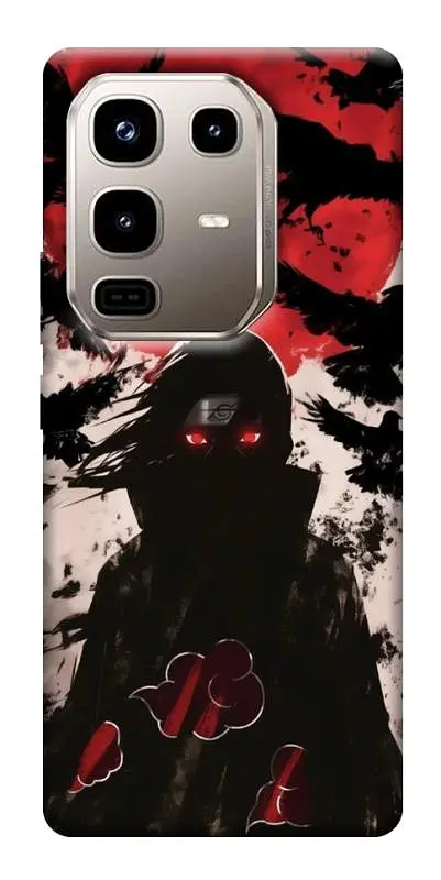 TPU чохол Demsky Itachi black ravens для Infinix Note 50 Pro 4G