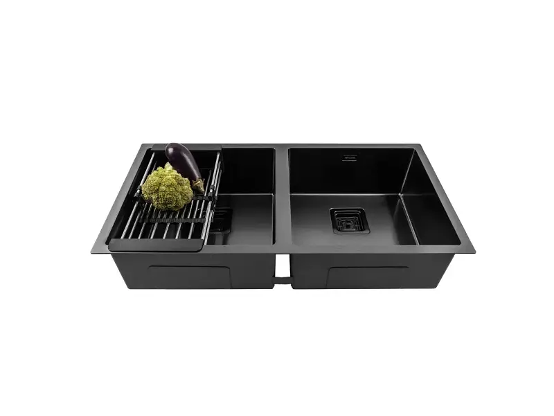 Кухонная мойка Weilor Filigran WRC TB8945 Graphite - фото 3