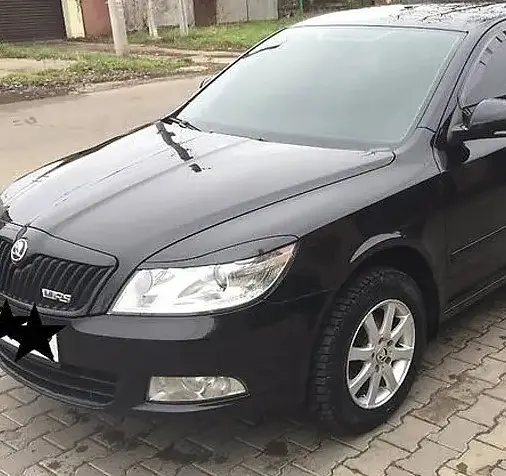 Вії фар Skoda Octavia A5 2010- Ресталінг Voron Glass - фото 3