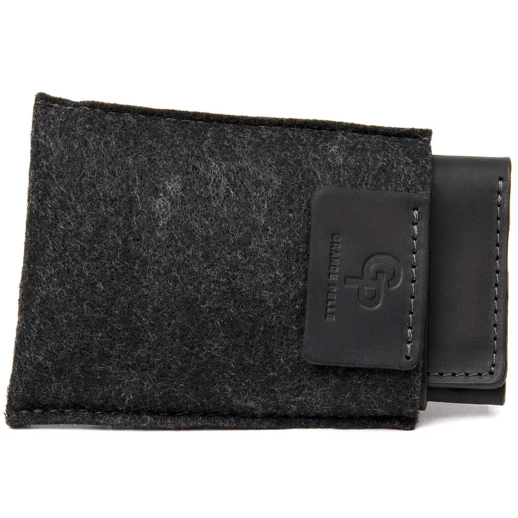 Визитница кожаная GRANDE PELLE 7х10х1.5 см acs0018791 - фото 5