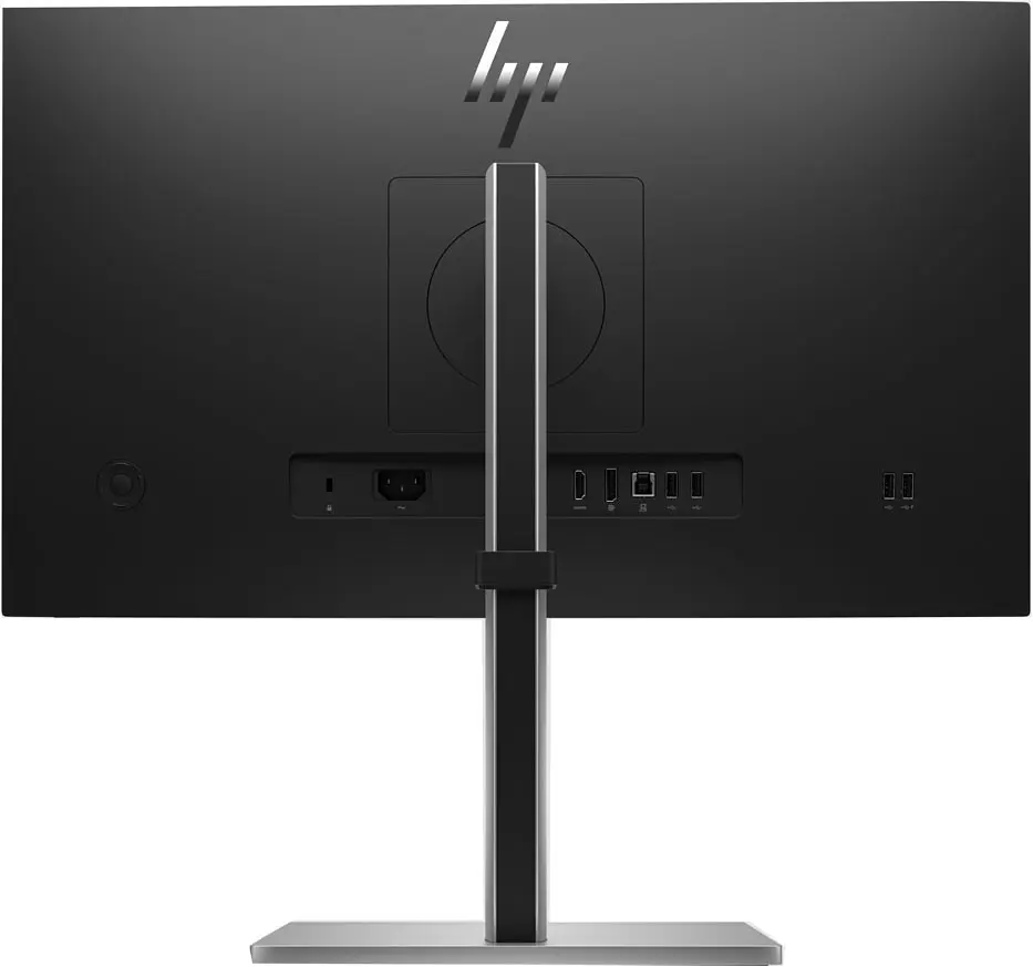 TFT 23.8` HP E24t G5, IPS, 75Hz, сенсорний, HDMI, DP, USB-hub, HAS, Pivot, чорно-сріблястий - фото 6