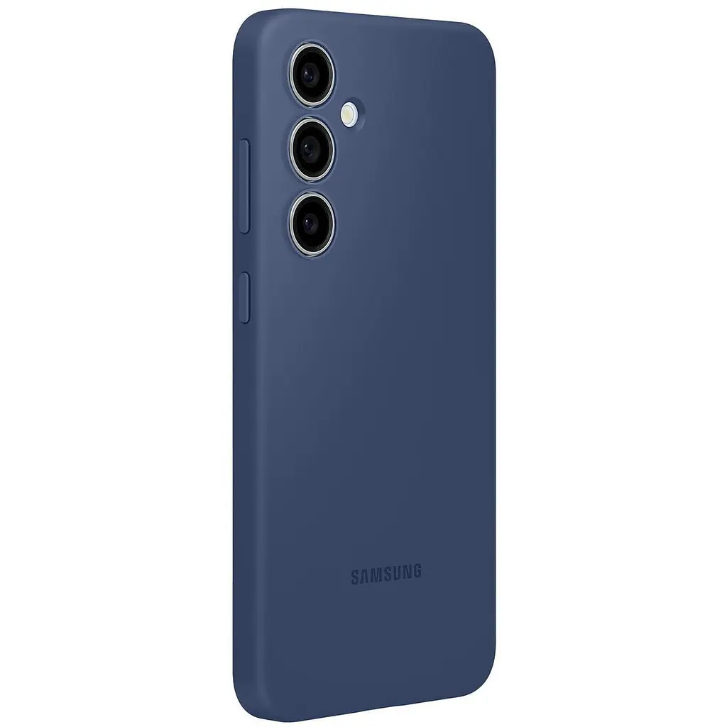 Оригінальний силіконовий чохол Samsung Silicone Case для Samsung Galaxy S24 FE Blue EF-PS721CLEGWW - фото 3