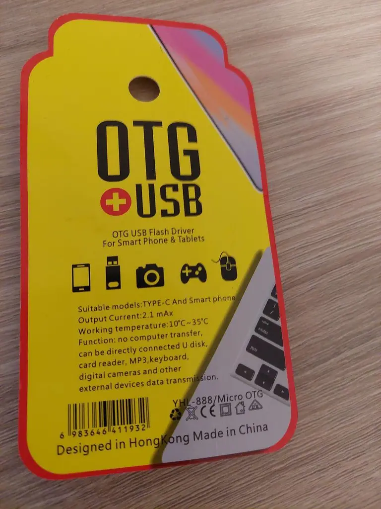Переходник Female USB to Lightning Male OTG Adapter YHL-888 - фото 4