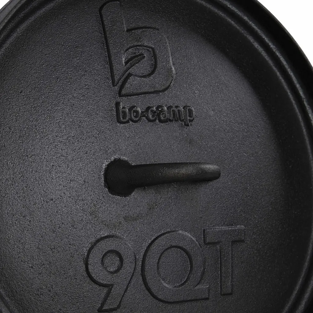 Казан з кришкою Bo-Camp Dutch Oven Cast Iron 31 cm / 7.1 L Black (2122415) - фото 3