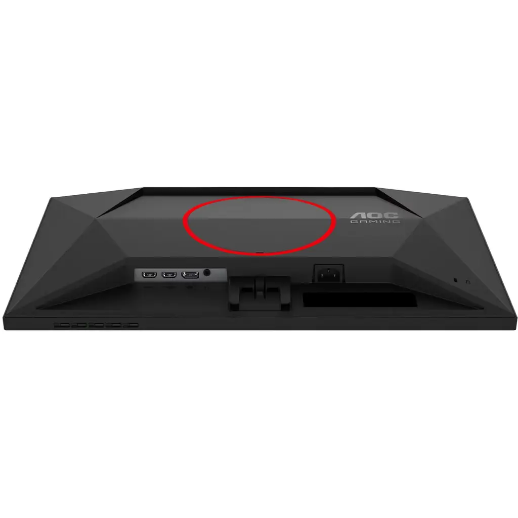 TFT 23.8" AOC 24G4ZRE, Fast IPS, 260Гц, 2xHDMI, DP, чорно-червоний - фото 9