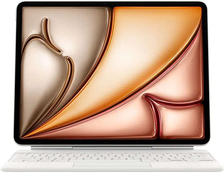 Чохол + бездротова клавіатура Apple Magic Keyboard for iPad Air 13 (M3) біла MDFW4 - фото 2