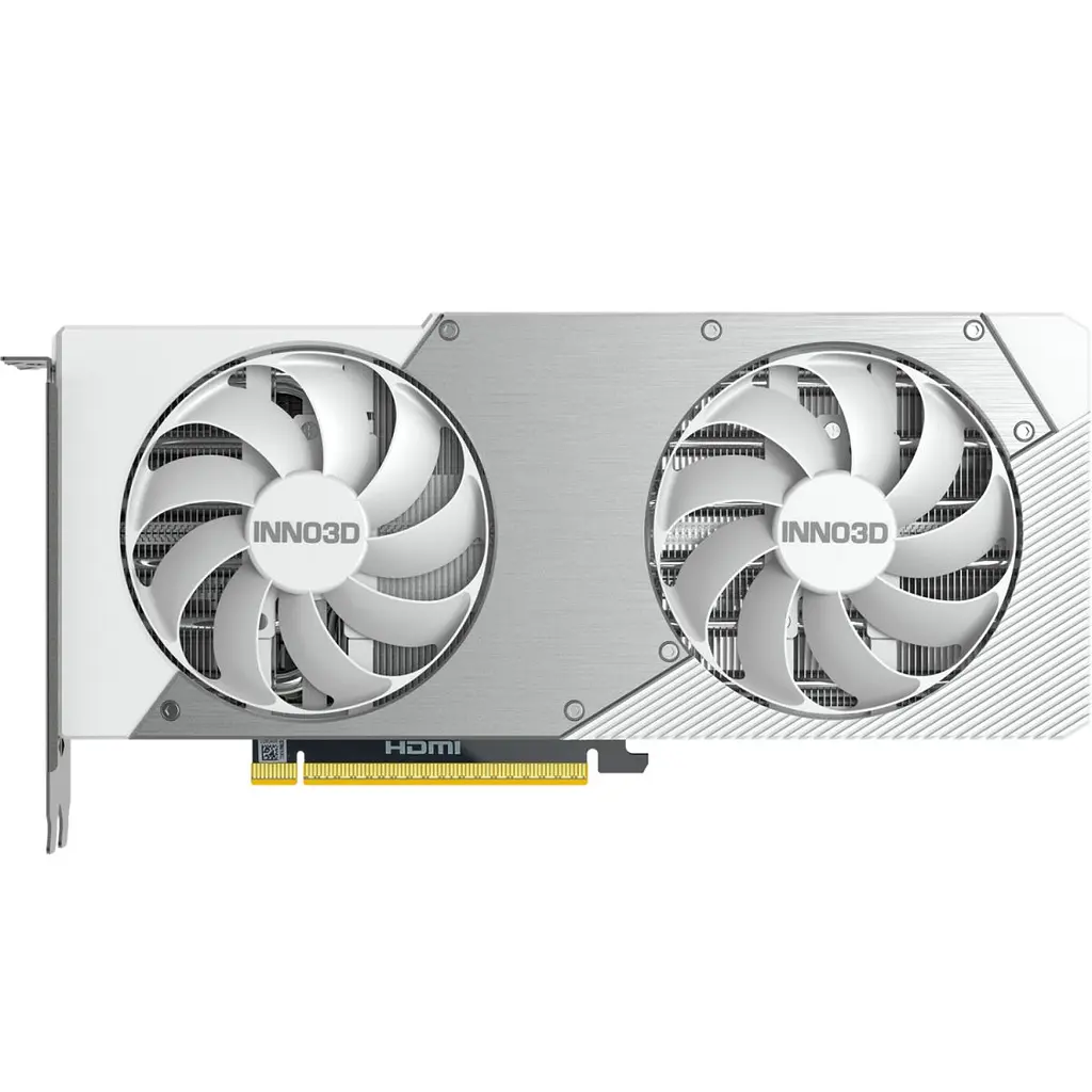 Відеокарта Inno3D GeForce RTX5070 TWIN X2 OC WHITE 12GB GDDR7 192bit PCI Express 5.0 (N50702-12D7X-195064W) - фото 9