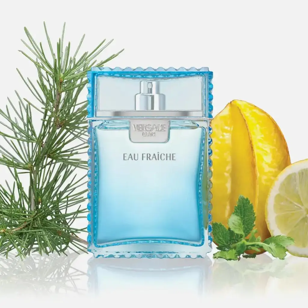 Туалетна вода чоловіча Versace Man Eau Fraiche Парфуми 100 мл - фото 4