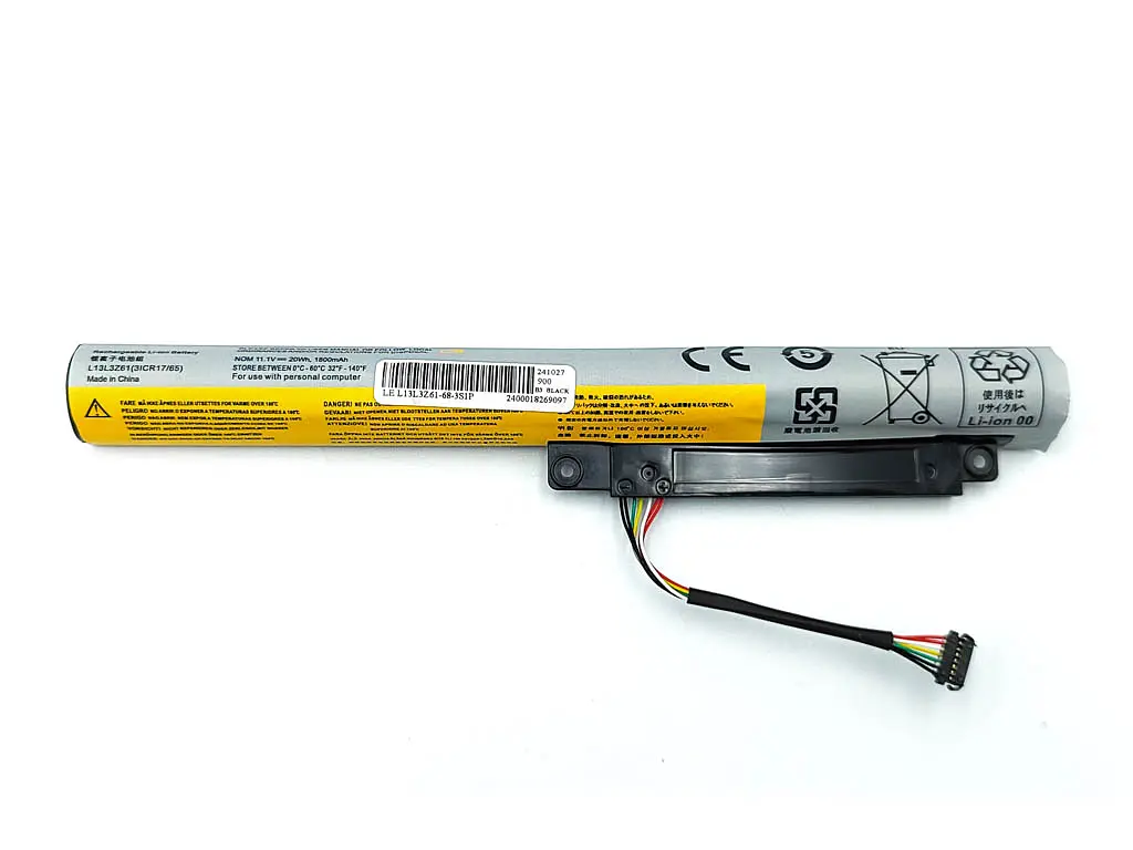 Акумулятор L13S3Z61 для Lenovo IdeaPad Flex 10 Series (L13M3Z61 L13L3Z61) (11.1V 1800 mAh 20Wh) - фото 2